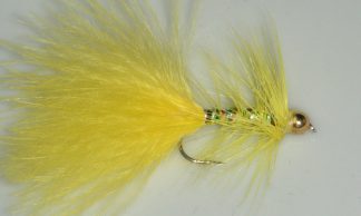 YELLOW DANCER ninfa con pallina in ottone