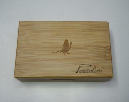 BAMBOO FLY BOX CON INCISIONE